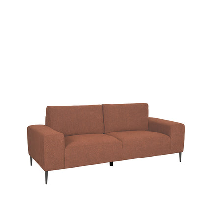 LABEL51 - Bank Ferraro 3-Zits 212x88x85 cm - Rust Boucle | Zwart Metaal