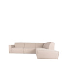 LABEL51 - Hoekbank Kay Rechts 283x218x80 cm - Naturel Boucle