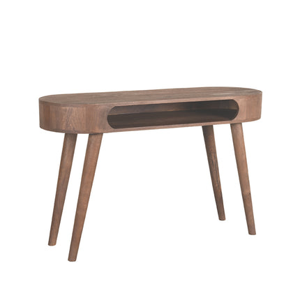 LABEL51 - Bureau Bella 120x42x77 cm - Espresso Mangohout