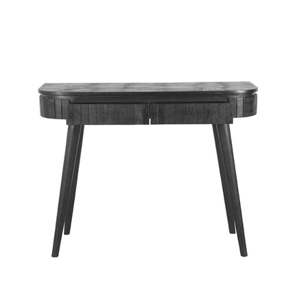 LABEL51 - Bureau/Sidetable Nils 100x38x77 cm - Zwart Mangohout