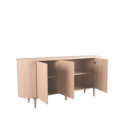 LABEL51 - Dressoir Oliva 180x47x85 cm - Naturel Eiken