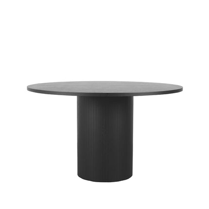 LABEL51 - Eettafel Oliva 130x130x75 cm - Zwart Eiken