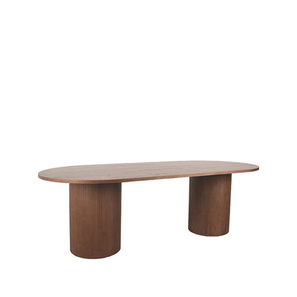 LABEL51 - Eettafel Oliva 240x120x75 cm - Walnoot Eiken