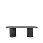 LABEL51 - Eettafel Oliva 240x120x75 cm - Zwart Eiken