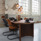 LABEL51 - Eettafel Varia 240x100x76 cm - Espresso Mangohout