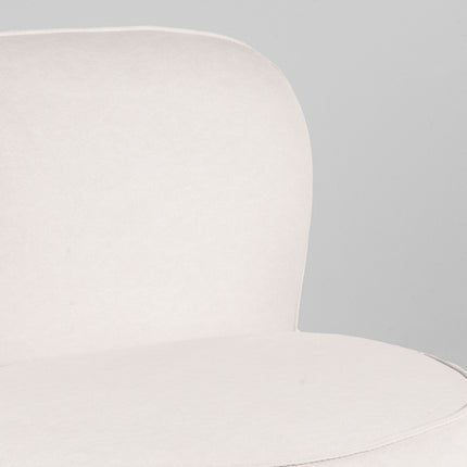 LABEL51 - Fauteuil Bunny 90x90x75 cm - Creme Explore