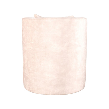 LABEL51 - Fauteuil Evy 65x65x75 cm - Naturel Velours