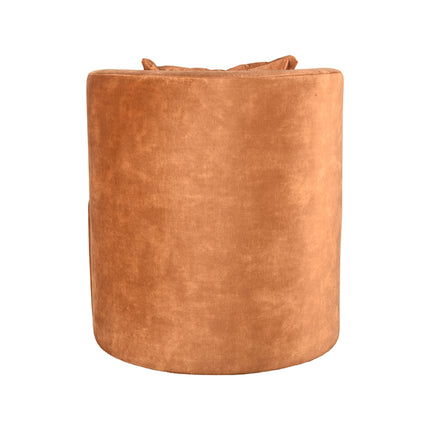 LABEL51 - Fauteuil Evy 65x65x75 cm - Oker Velours