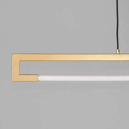 LABEL51 - Hanglamp Futuro 120x9x118 cm - Antiek Goud Metaal | Incl. LED