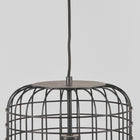 LABEL51 - Hanglamp Solido 1-Lichts 26x26x150 cm - Zwart Metaal