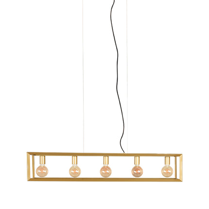 LABEL51 - Hanglamp Tetto 120x20x141 cm - Antiek Goud Metaal