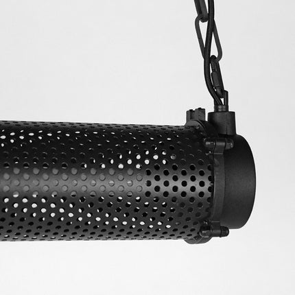 LABEL51 - Hanglamp Tube 130x13x13 cm - Zwart Metaal