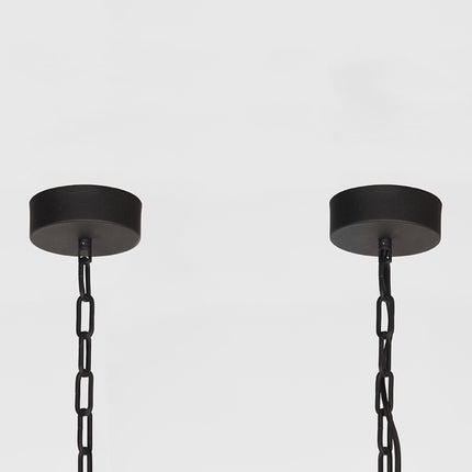 LABEL51 - Hanglamp Tube 130x13x13 cm - Zwart Metaal