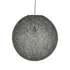 LABEL51 - Hanglamp Twist 55x55x55 cm | XL - Grijs Vlas