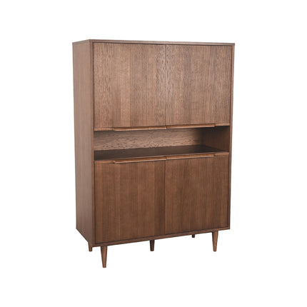 LABEL51 - Hoge Kast Jule 110x49x158 cm - Walnoot Eiken