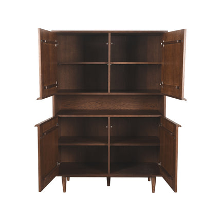 LABEL51 - Hoge Kast Jule 110x49x158 cm - Walnoot Eiken