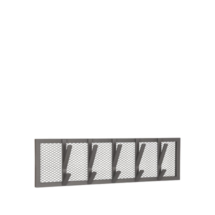 LABEL51 - Kapstok Gruff 80x9x22 cm - Burned Steel Metaal