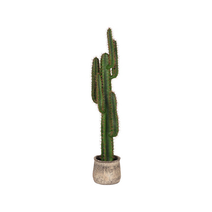LABEL51 - Kunstplant Cactus 30x25x130 cm - Groen Kunststof