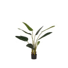 LABEL51 - Kunstplant Strelitzia 70x70x100 cm - Groen Kunststof