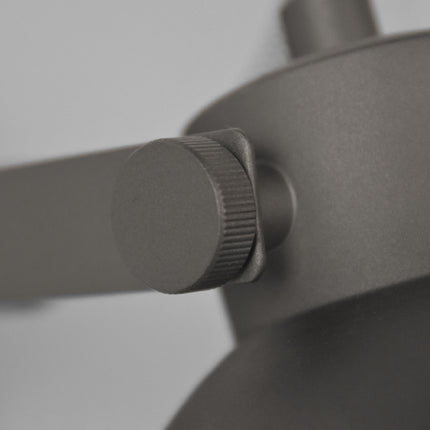 LABEL51 - Led Wandlamp Bow 11x22x14 cm | M - Burned Steel Metaal