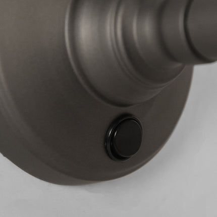 LABEL51 - Led Wandlamp Bow 11x22x14 cm | M - Burned Steel Metaal