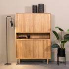 LABEL51 - Hoge Kast Jule 110x49x158 cm - Naturel Eiken