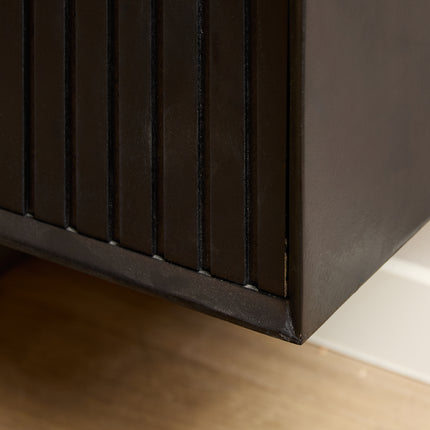 Zwevend tv meubel Madison Black | 200 cm
