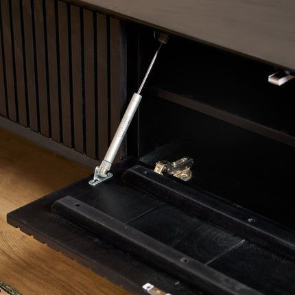 Zwevend tv meubel Madison Black | 200 cm