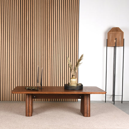 LABEL51 - Salontafel Jule 140x70x40 cm - Walnoot Eiken