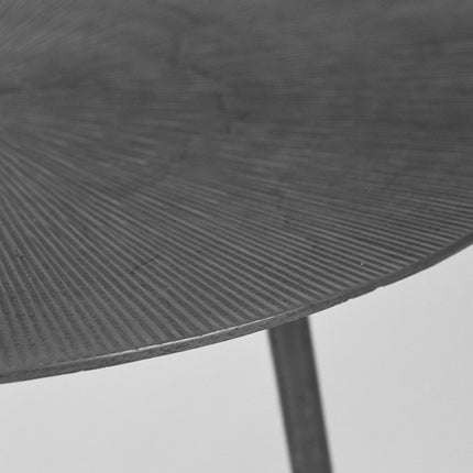 LABEL51 - Salontafel Nobby 60x60x45 cm - Grijs Metaal