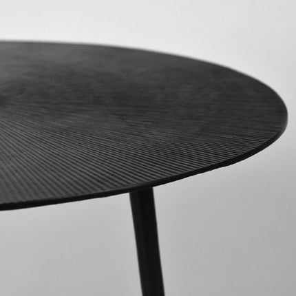 LABEL51 - Salontafel Nobby 60x60x45 cm - Zwart Metaal
