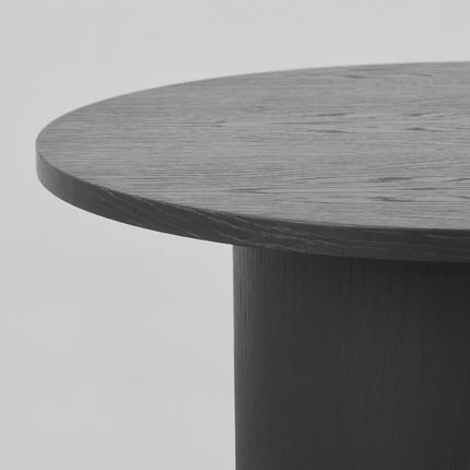LABEL51 - Salontafel Oliva 60x60x40 cm - Zwart Eiken