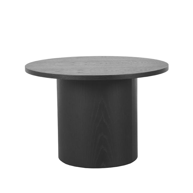 LABEL51 - Salontafel Oliva 60x60x40 cm - Zwart Eiken