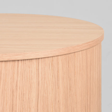 LABEL51 - Salontafel Oliva 70x70x30 cm - Naturel Eiken