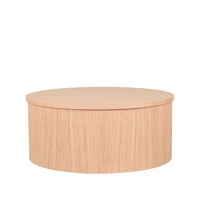 LABEL51 - Salontafel Oliva 70x70x30 cm - Naturel Eiken
