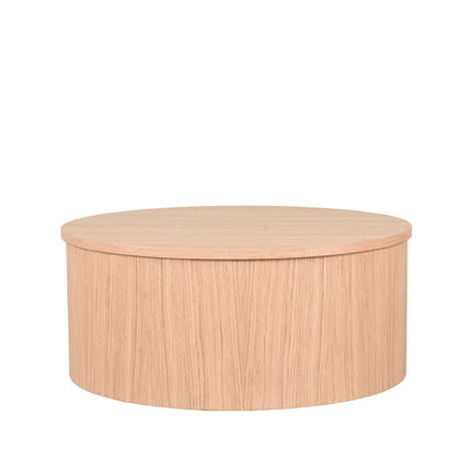 LABEL51 - Salontafel Oliva 70x70x30 cm - Naturel Eiken
