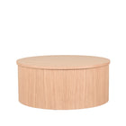 LABEL51 - Salontafel Oliva 70x70x30 cm - Naturel Eiken
