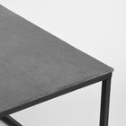 D-MAXX - Salontafel Pride 100x60x45 cm - Antiek Ash Metaal