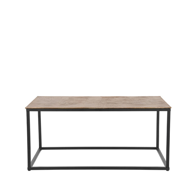 D-MAXX - Salontafel Pride 100x60x45 cm - Antiek Goud Metaal