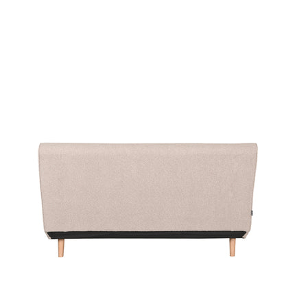 LABEL51 - Slaapbank Double 141x90x81 cm - Naturel Boucle | Naturel Hout