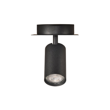 LABEL51 - LED Spot Ferroli 1-Lichts 15x10x15 cm - Zwart Metaal | Incl. LED