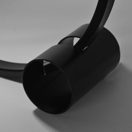 LABEL51 - Tafellamp Ring 38x12x38 cm - Zwart Metaal