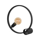 LABEL51 - Tafellamp Ring 38x12x38 cm - Zwart Metaal