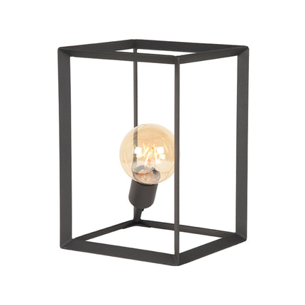LABEL51 - Tafellamp Tetto 20x22x31 cm - Zwart Metaal