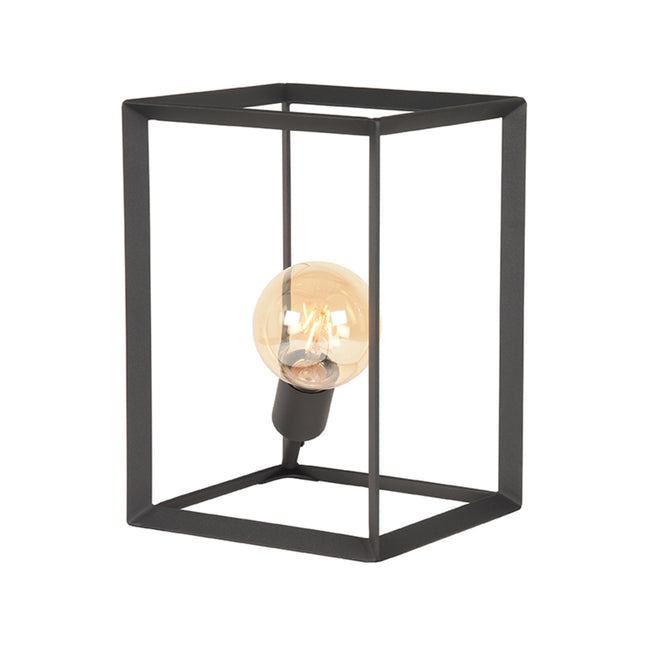 LABEL51 - Tafellamp Tetto 20x22x31 cm - Zwart Metaal