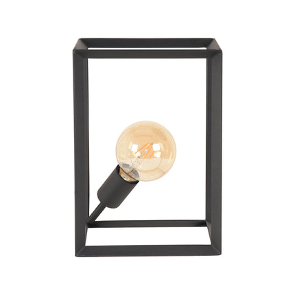 LABEL51 - Tafellamp Tetto 20x22x31 cm - Zwart Metaal