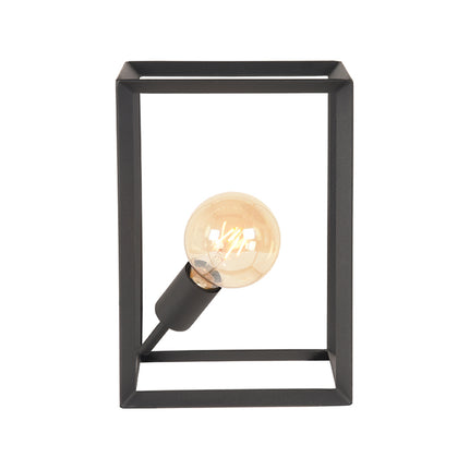 LABEL51 - Tafellamp Tetto 20x22x31 cm - Zwart Metaal
