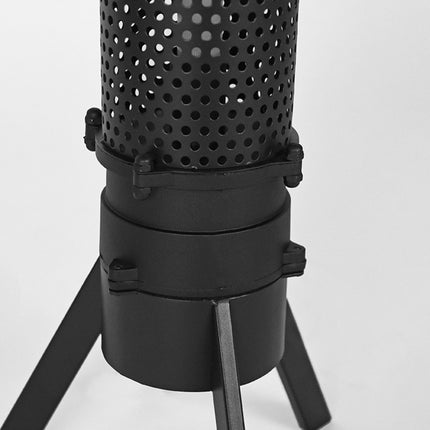 LABEL51 - Tafellamp Tube 24x24x93 cm - Zwart Metaal