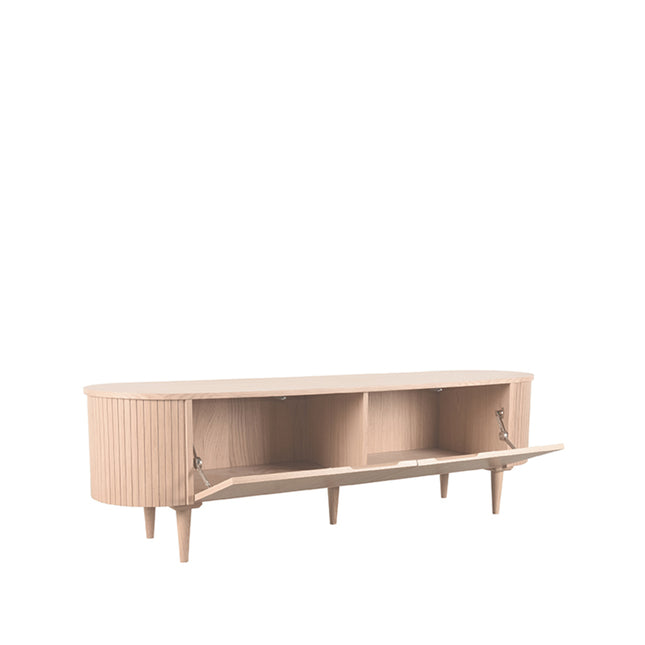 LABEL51 - Tv-Meubel Oliva 180x47x55 cm - Naturel Eiken