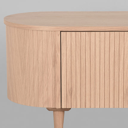 LABEL51 - Tv-Meubel Oliva 220x47x55 cm - Naturel Eiken